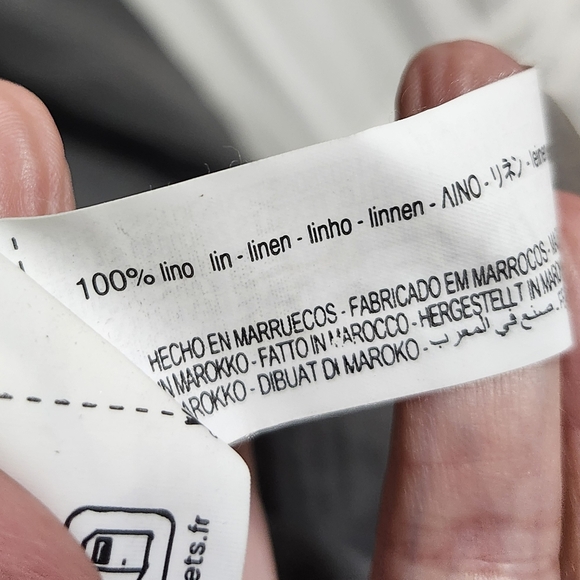 BNWT Linen Zara Gray Sleeveless Maxi Dress. **FIRM ON PRICE** - Picture 8 of 16